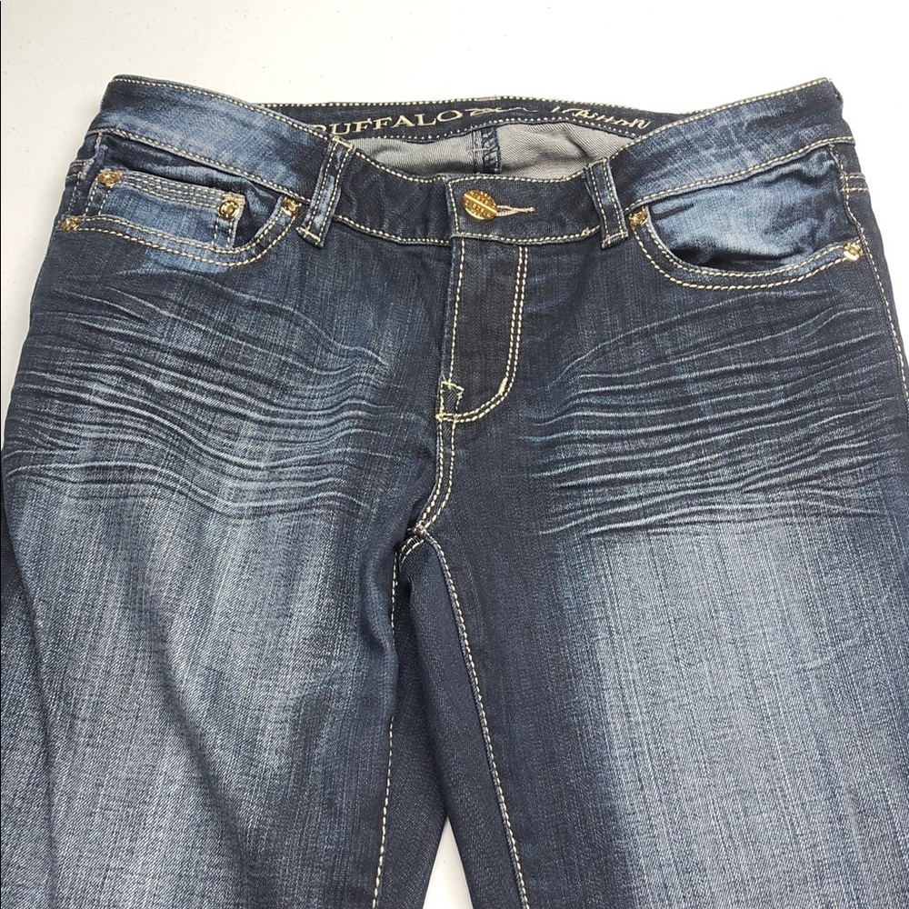 Buffalo David Bitton Dark Blue Flare Jeans